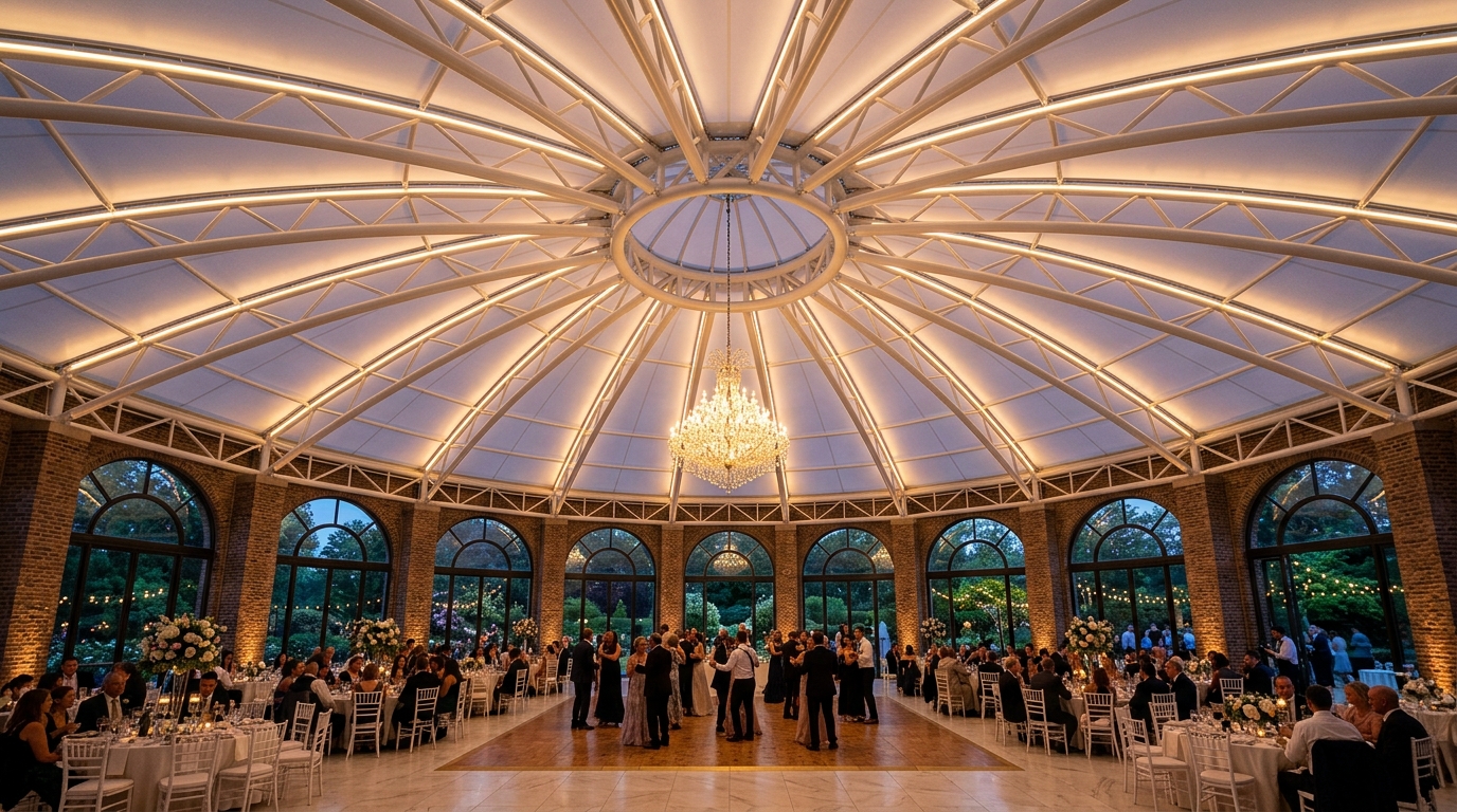 Interior Wedding Ballroom View